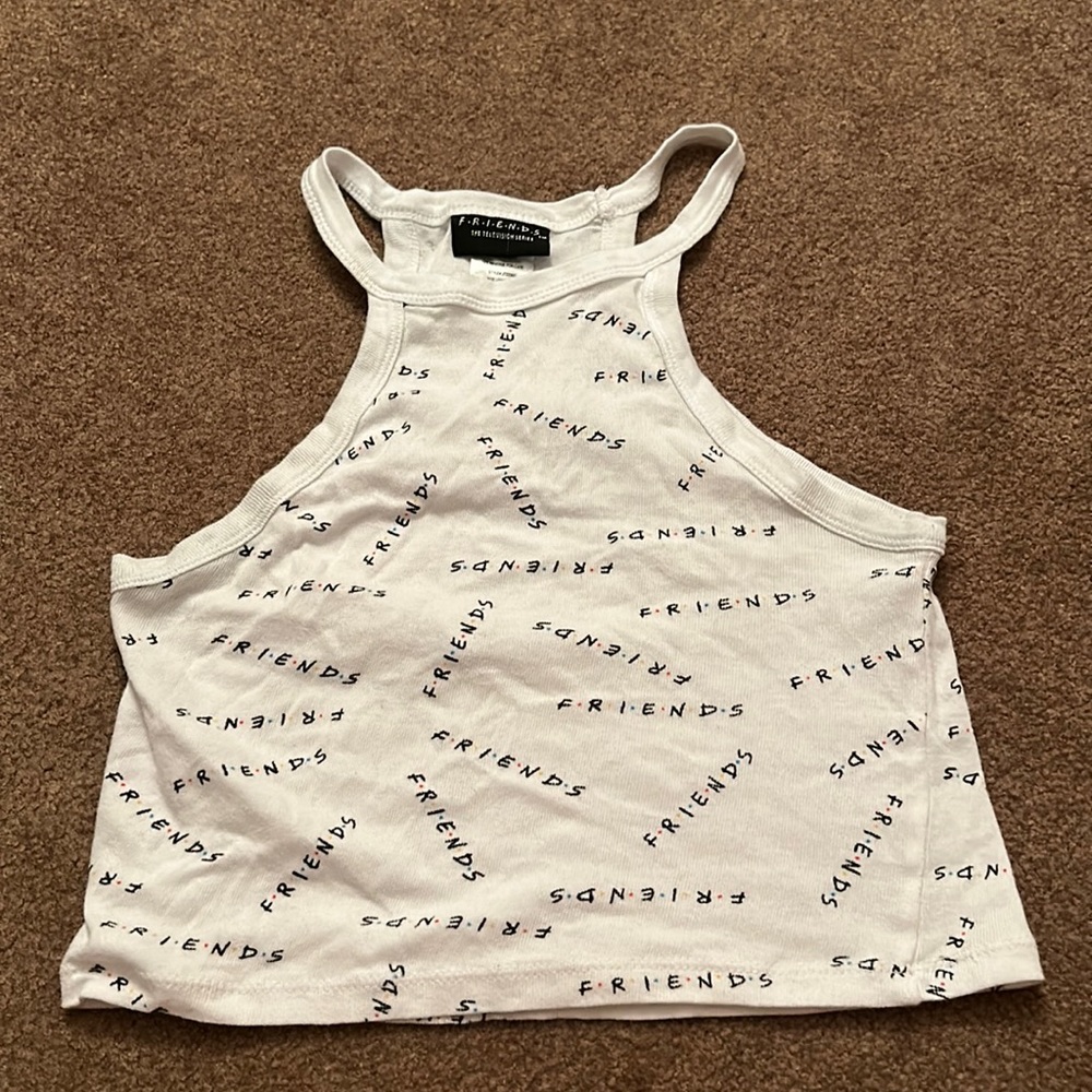 Cropped Friends Halter top